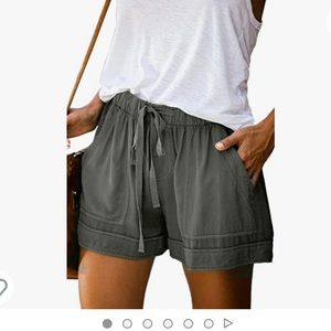Loose fitting casual lounge shorts